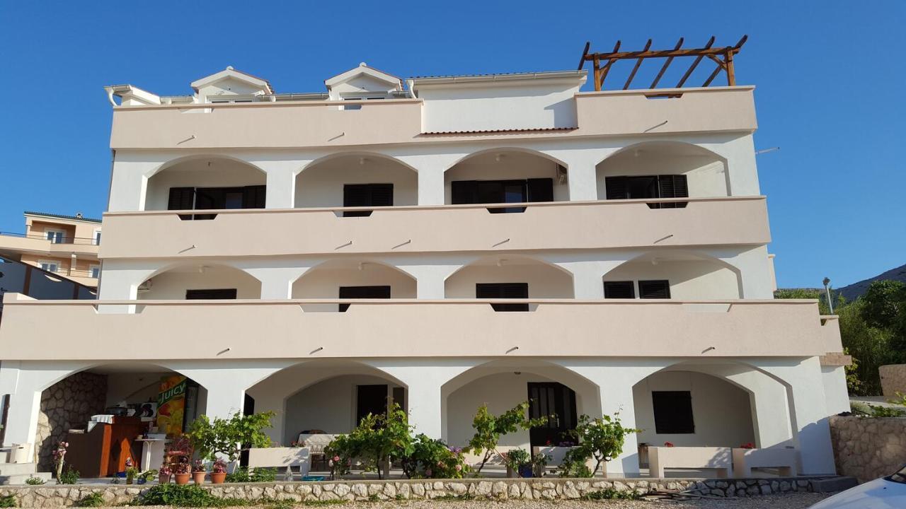 Apartments And Rooms With Parking Space Metajna, Pag - 4120 외부 사진