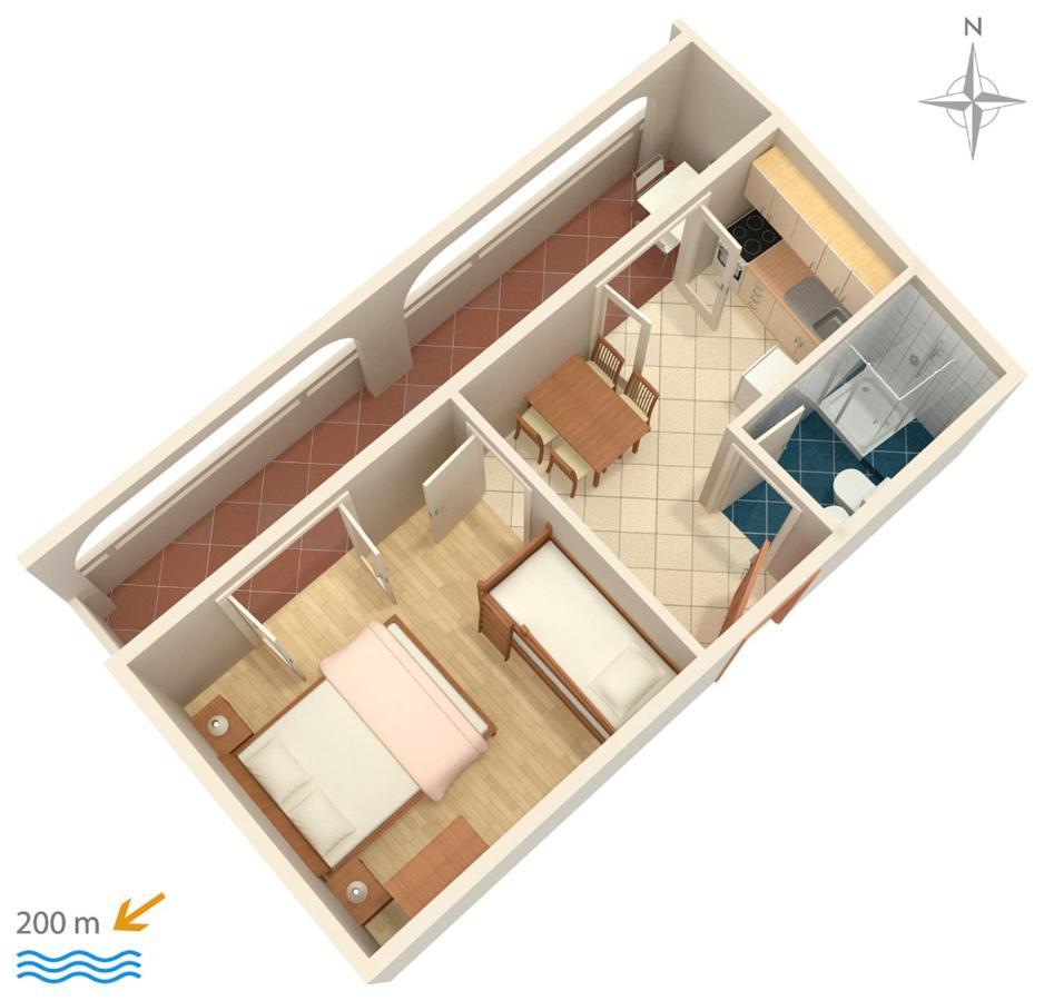 Apartments And Rooms With Parking Space Metajna, Pag - 4120 외부 사진